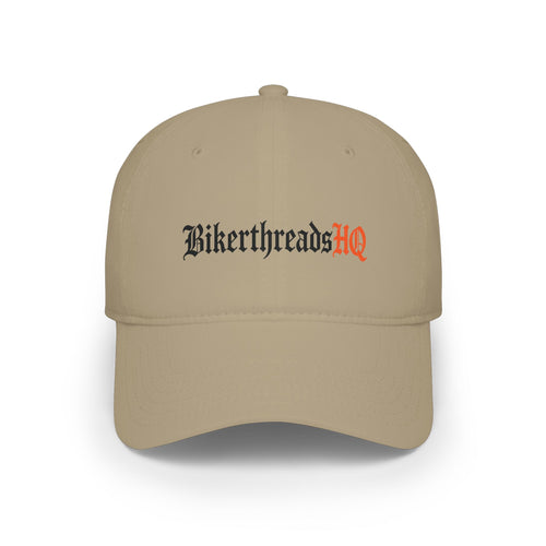 BikerthreadsHQ Embroidered Motorcycle Logo Hat