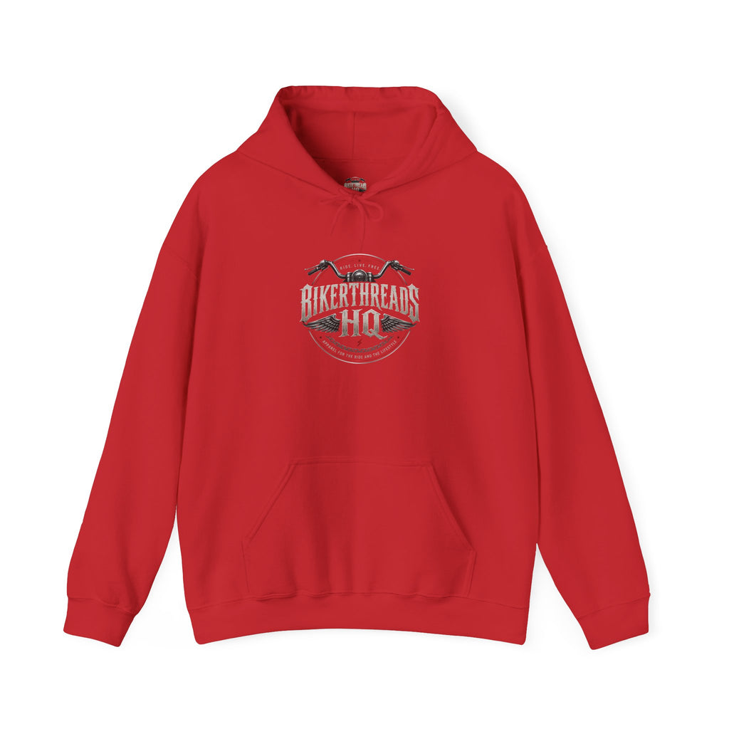 BikerThreads HQ Peace Strength Faith Hoodie