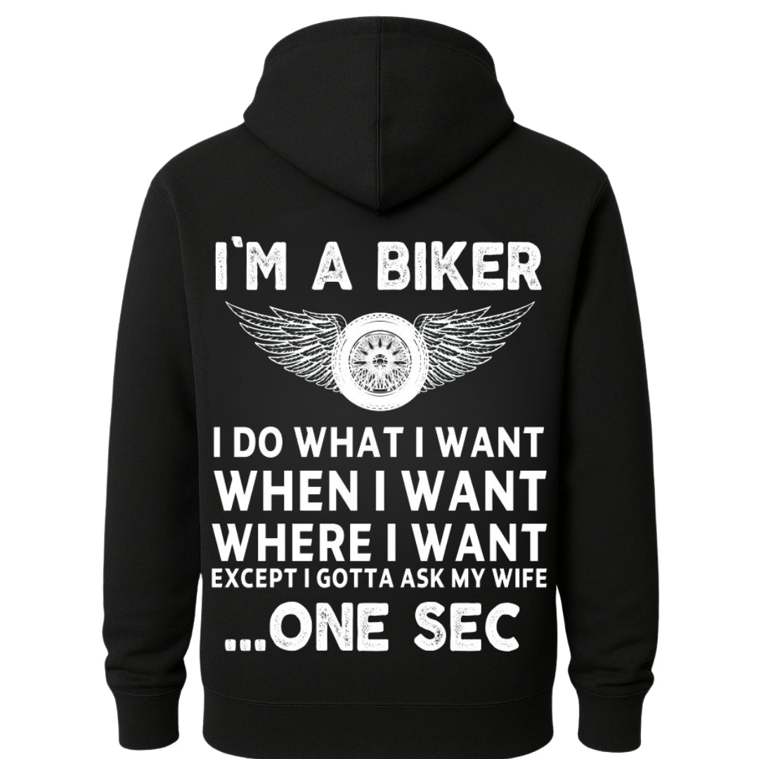 Inspirational Motorcycle Quotes Biker Hoodie