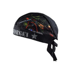 Breathable Motorcycle Skull Bandana Pirate Hat