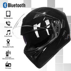 Flip-Up Full Face Bluetooth Motorcycle Helmet