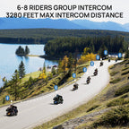 Flip-Up Bluetooth Motorcycle Helmet