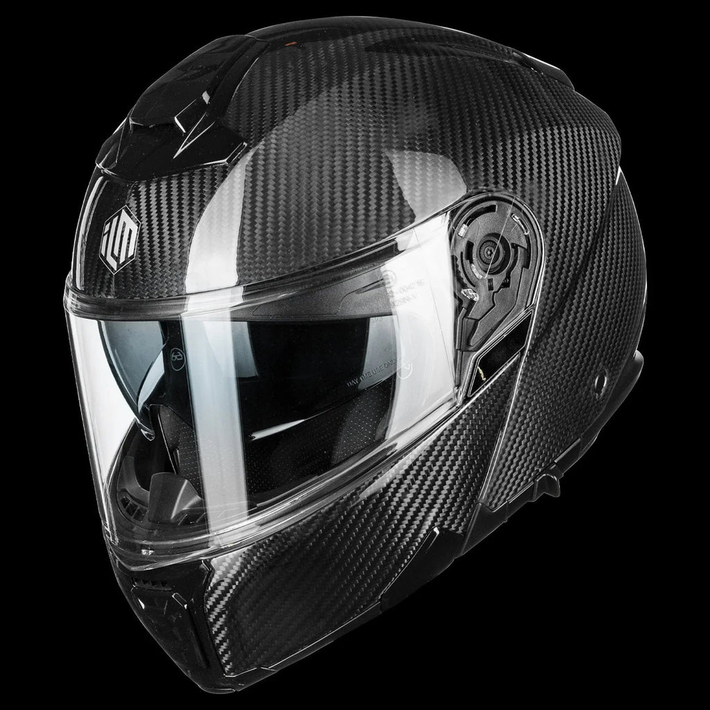Carbon Fiber Modular Motorcycle Helmet