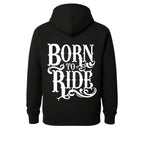 Born To Ride Motorcycle Rider Hoodie