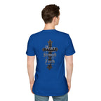 BikerThreads HQ Peace, Strength, Faith Tee
