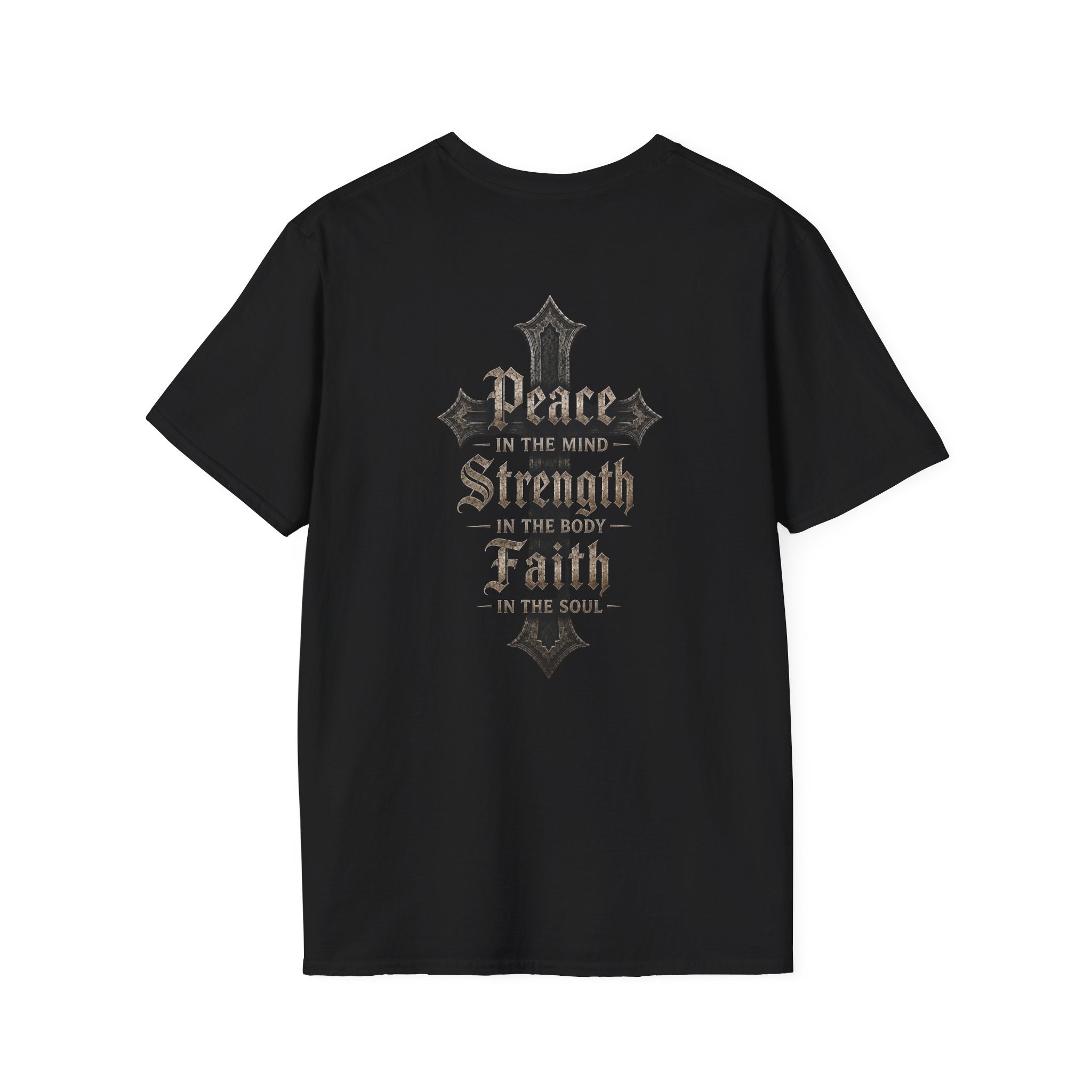 BikerThreads HQ Peace, Strength, Faith Tee