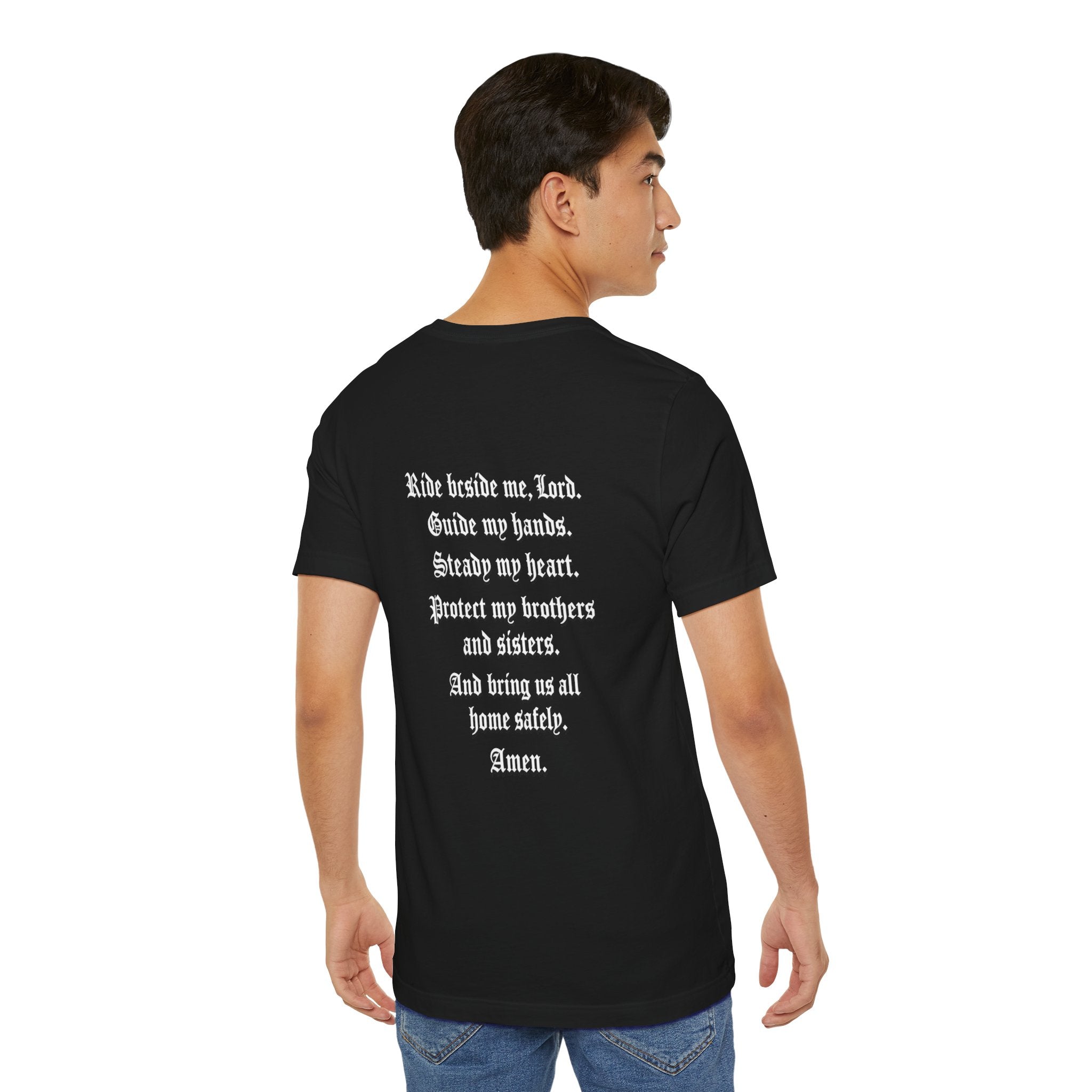 BikerThreads HQ Biker Prayer Tee