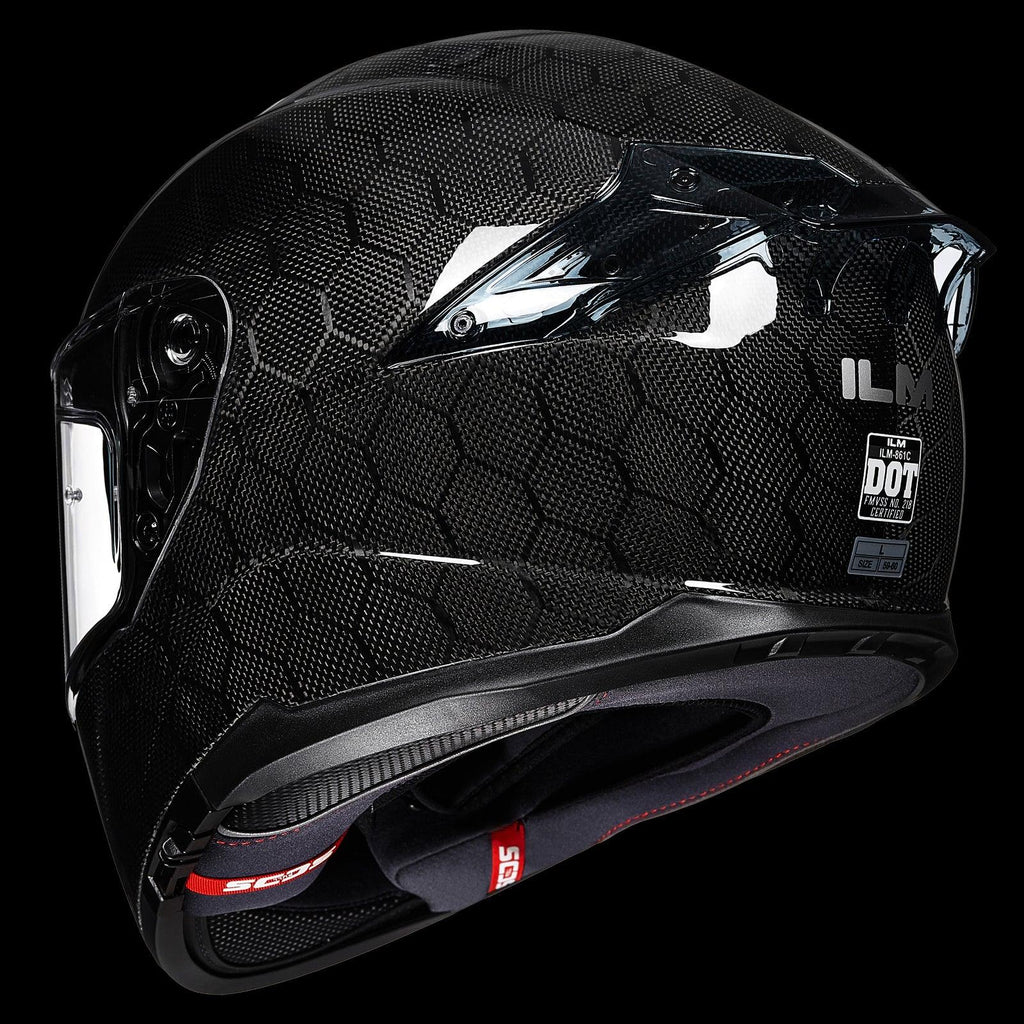 Full Face Carbon Fiber Motorcycle Helmet
