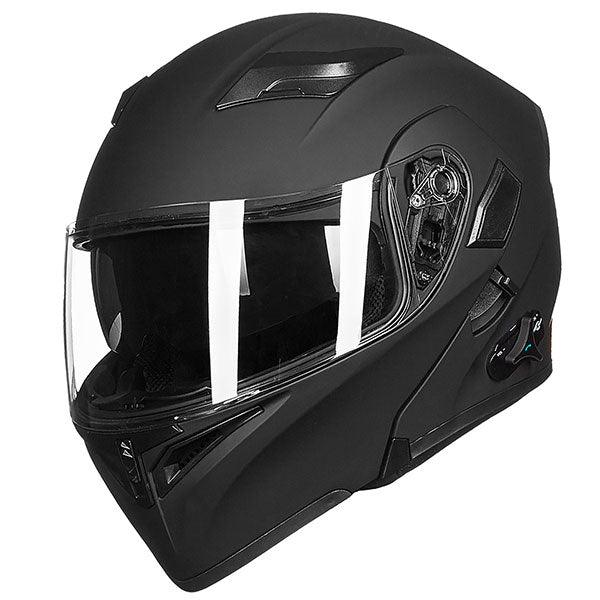 Flip-Up Bluetooth Motorcycle Helmet