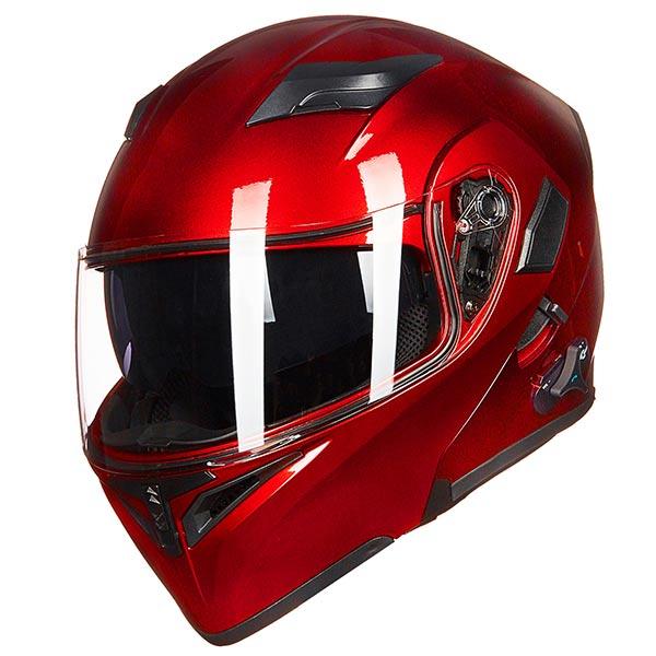Flip-Up Bluetooth Motorcycle Helmet