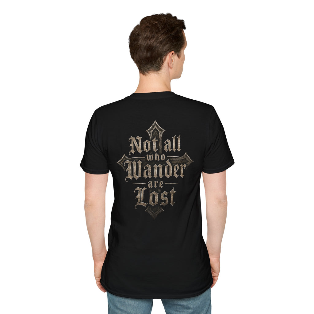 BikerThreads HQ Not All Who Wander are Lost Tee