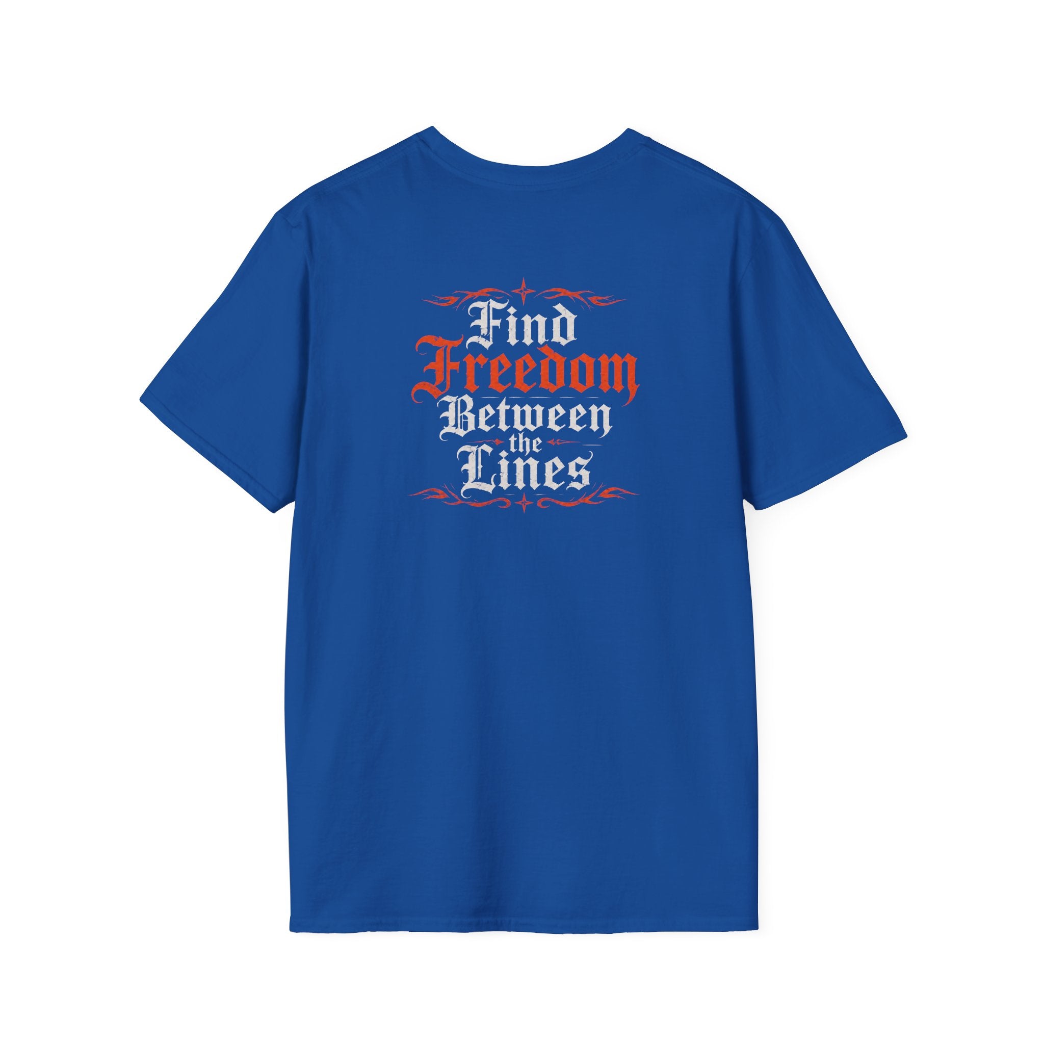 BikerthreadsHQ Find Freedom Between the Lines Tee