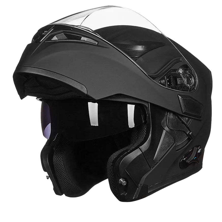 Flip-Up Full Face Bluetooth Motorcycle Helmet