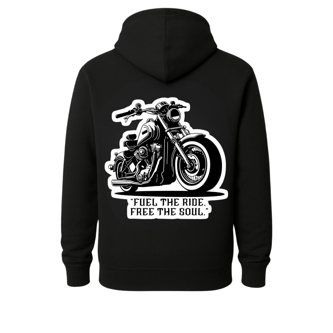 Born To Ride Motorcycle Rider Hoodie