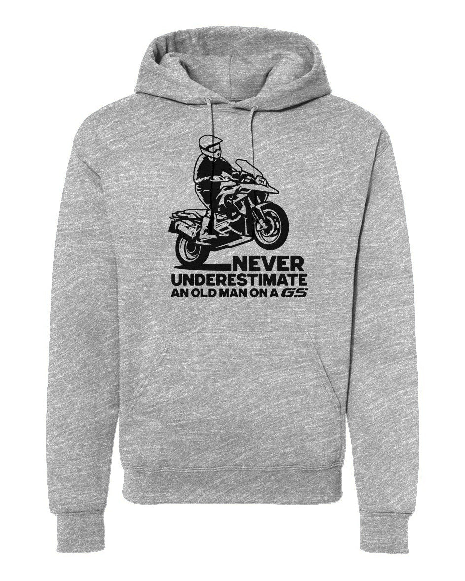 Never Underestimate an Old Man on a GS Hoodie