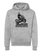 Never Underestimate an Old Man on a GS Hoodie