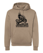 Never Underestimate an Old Man on a GS Hoodie