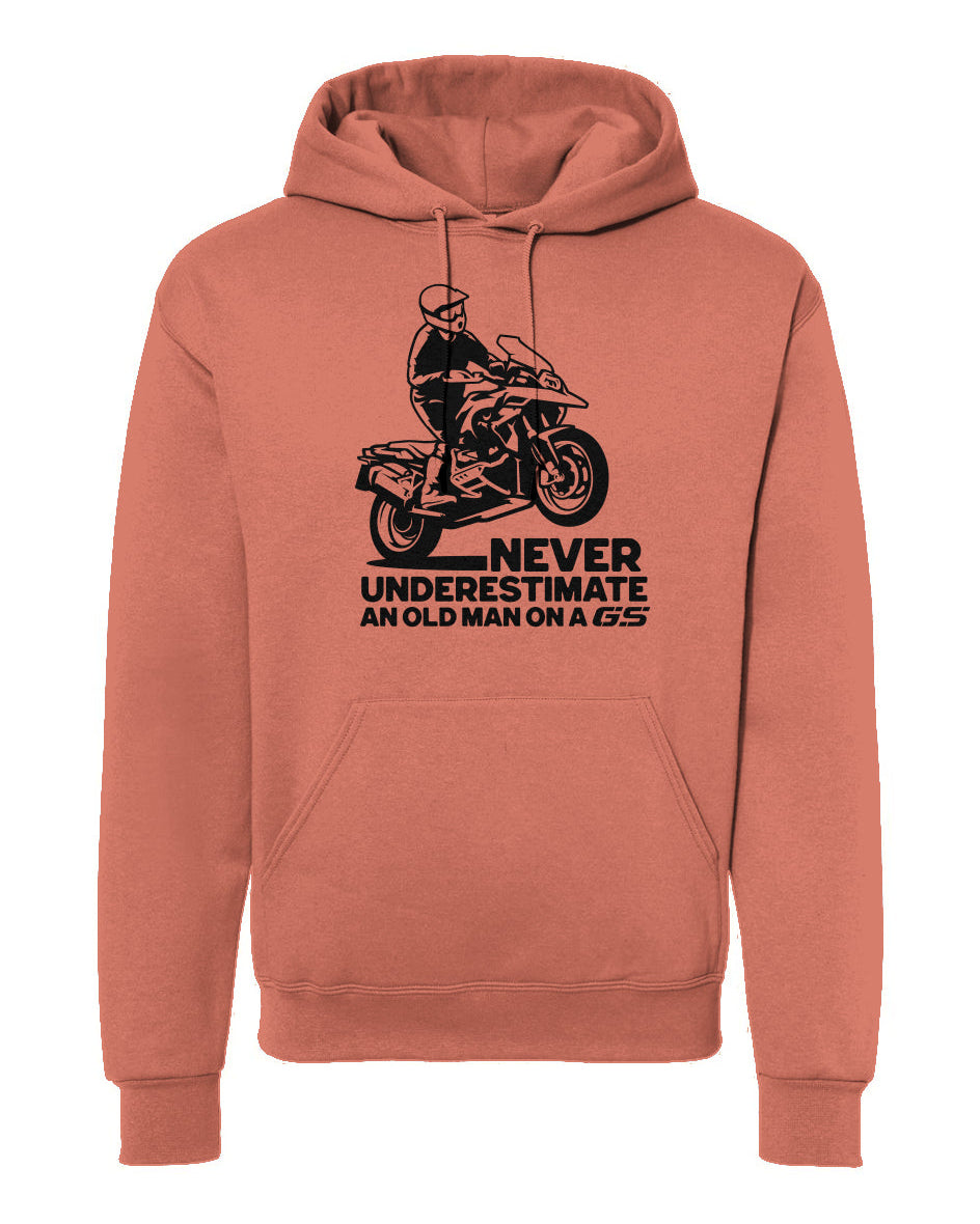 Never Underestimate an Old Man on a GS Hoodie