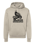 Never Underestimate an Old Man on a GS Hoodie