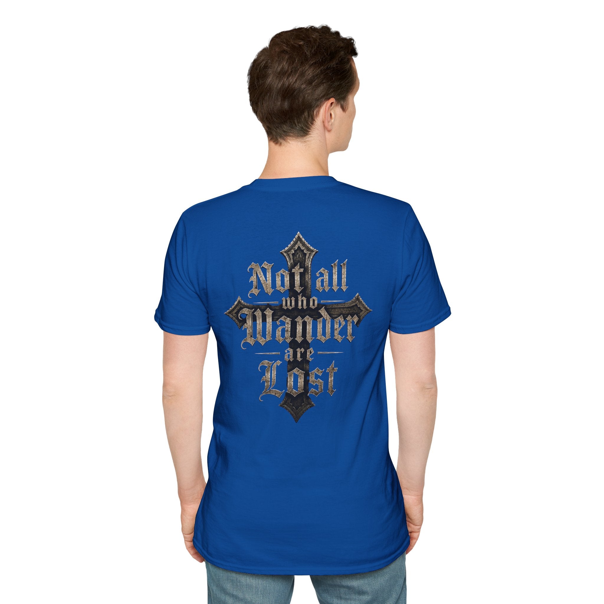 BikerThreads HQ Not All Who Wander are Lost Tee
