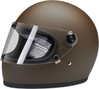 BILTWELL Gringo S Helmet - Flat Chocolate - 2XL 1003-252-106