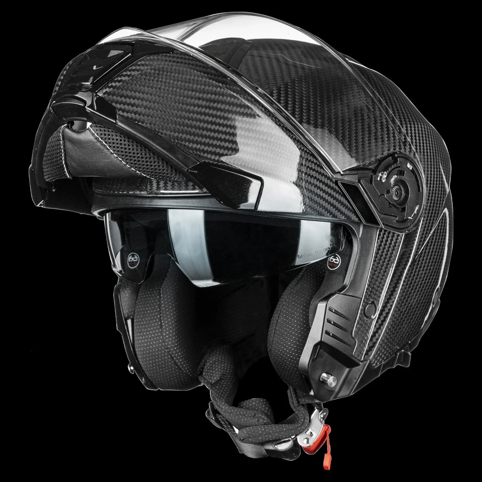 Carbon Fiber Modular Motorcycle Helmet