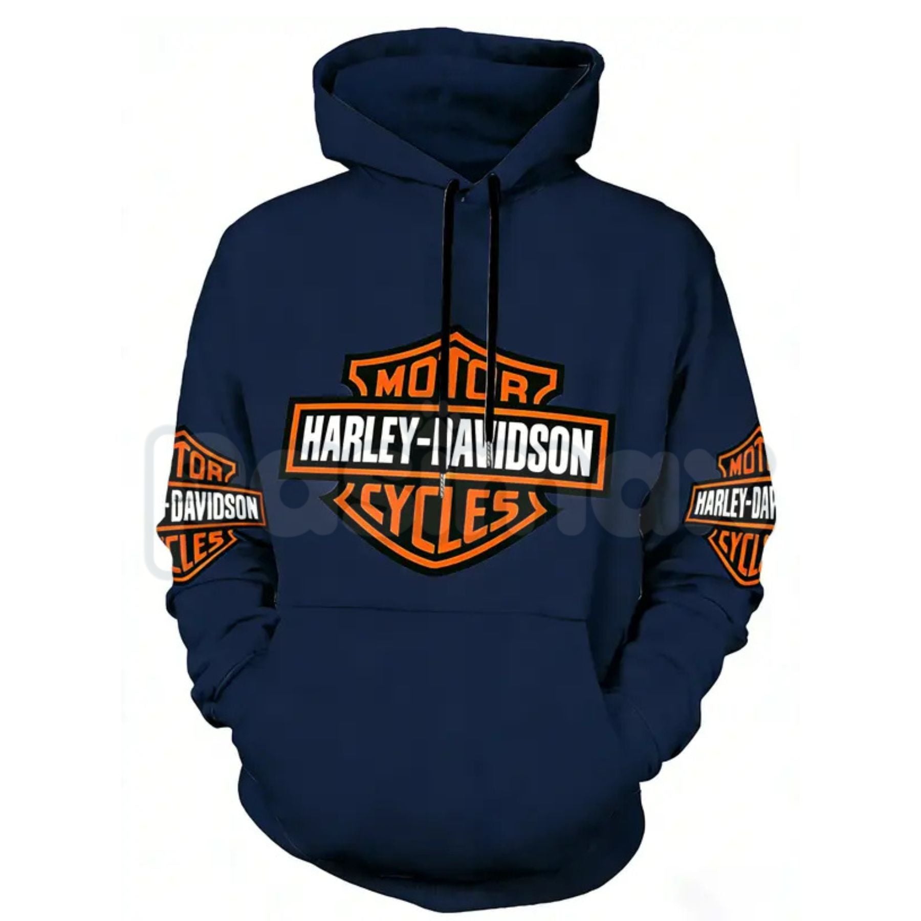 Retro Motorcycle Biker Hoodie