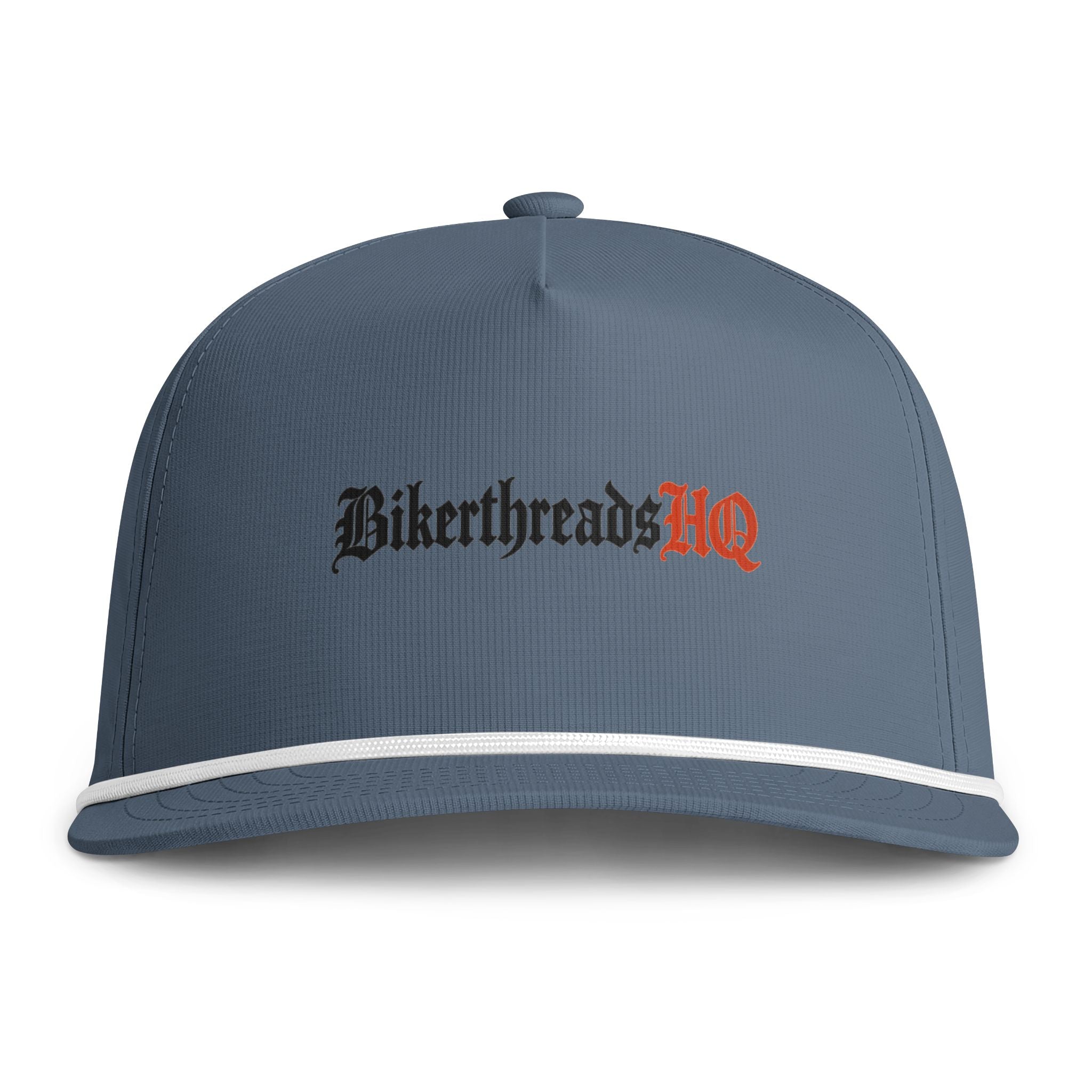 BikerthreadsHQ Embroidered Rope Cap