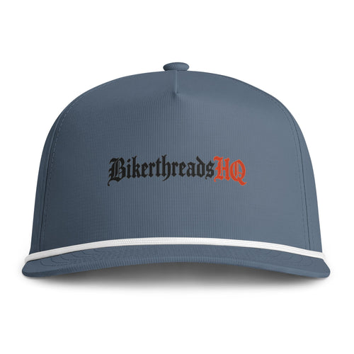 BikerthreadsHQ Embroidered Rope Cap