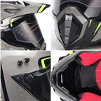 Handsome Full Cover Motorcycle Off-Road Helmet
