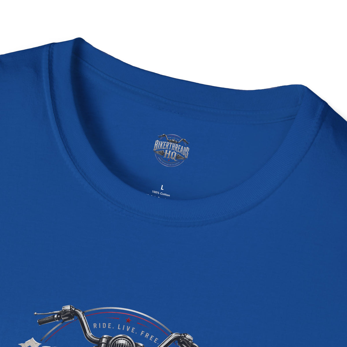 Bikerthreads HQ Faith Fueled Freedom Driven Tee