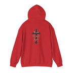 BikerThreads HQ Peace Strength Faith Hoodie