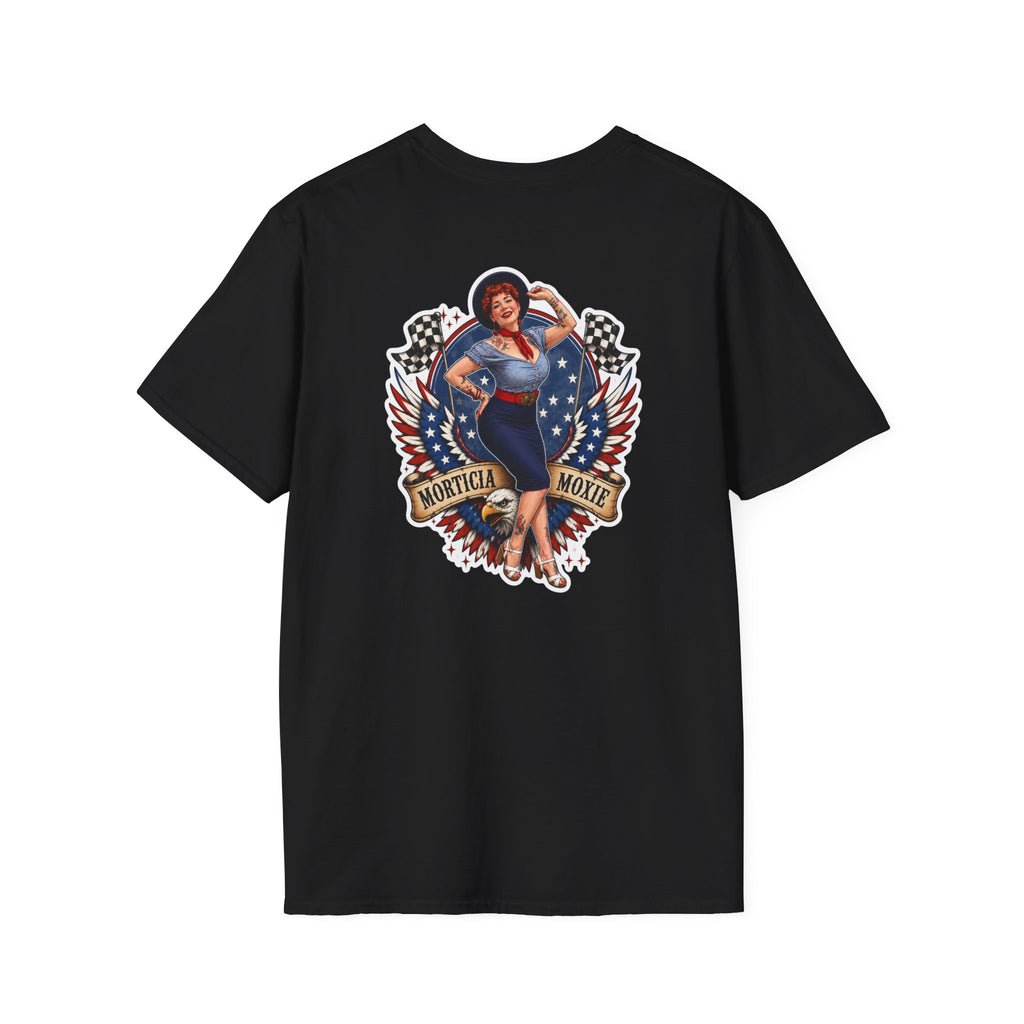 BikerThreads HQ Morticia Moxie Tee