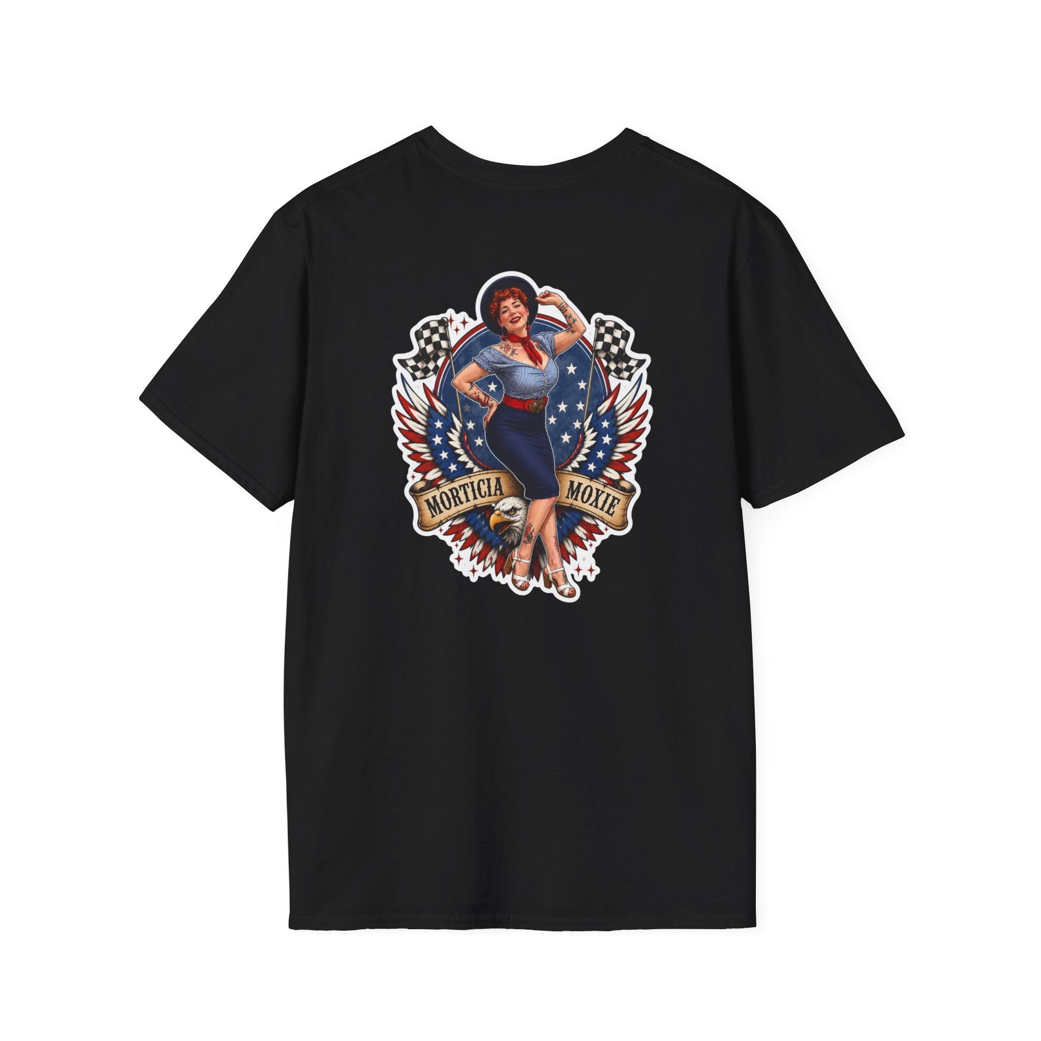 BikerThreads HQ Morticia Moxie Tee