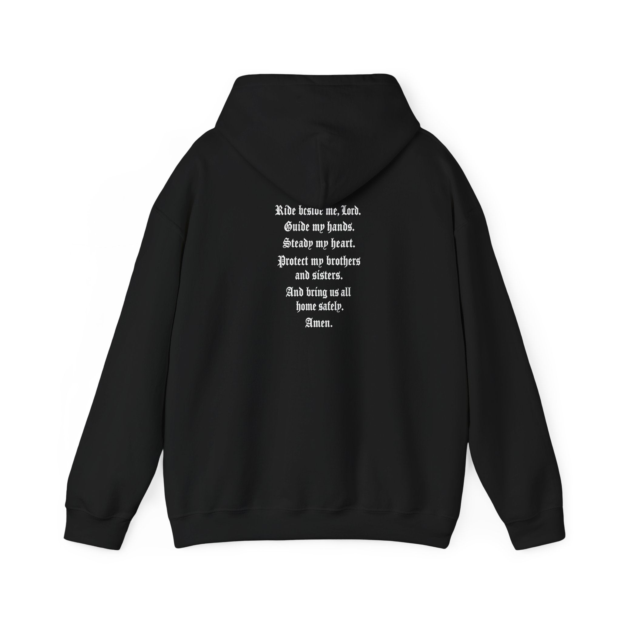 Bikerthreads HQ Biker Prayer Hoodie