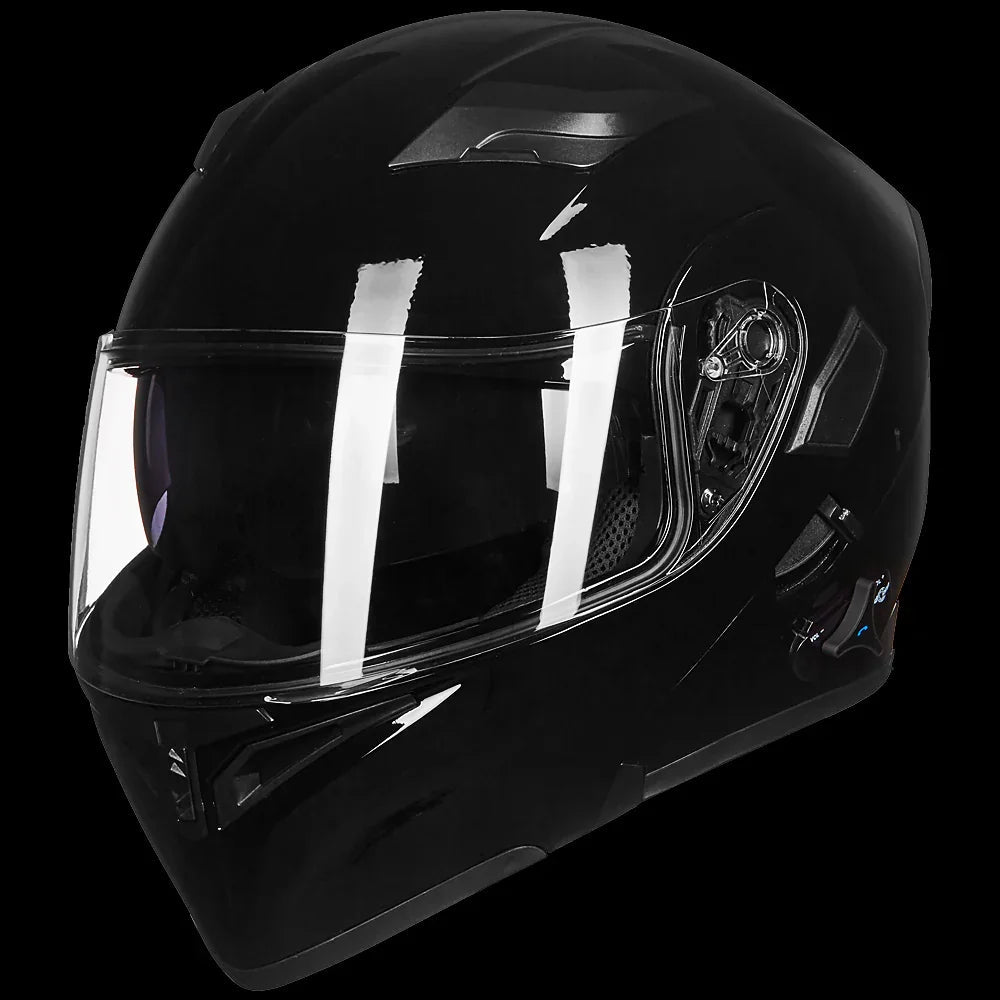 Flip-Up Full Face Bluetooth Motorcycle Helmet