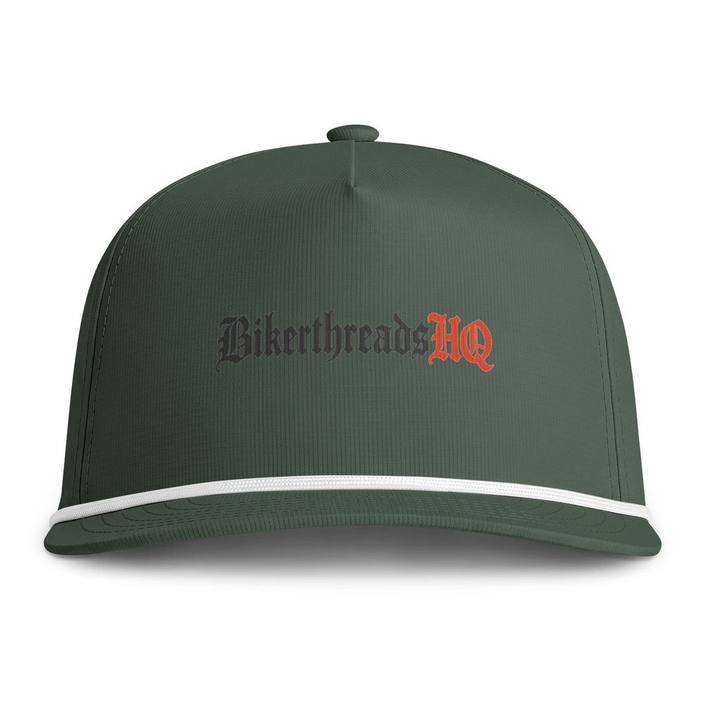 BikerthreadsHQ Embroidered Rope Cap