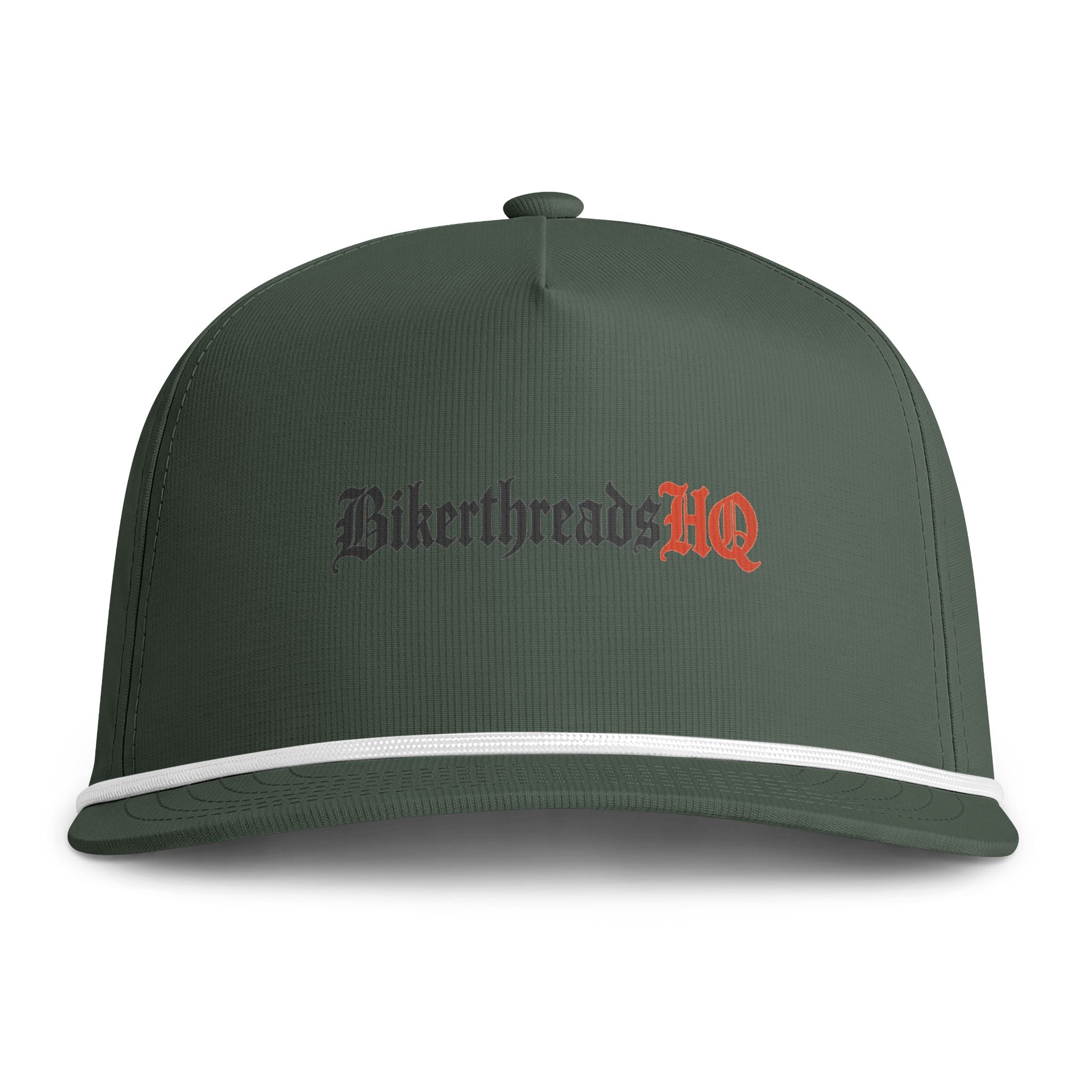 BikerthreadsHQ Embroidered Rope Cap