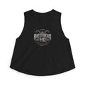 Women’s Crop Top — BikerThreads HQ Vintage Motorcycle Logo Tank