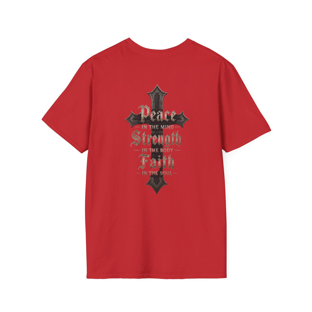 BikerThreads HQ Peace, Strength, Faith Tee