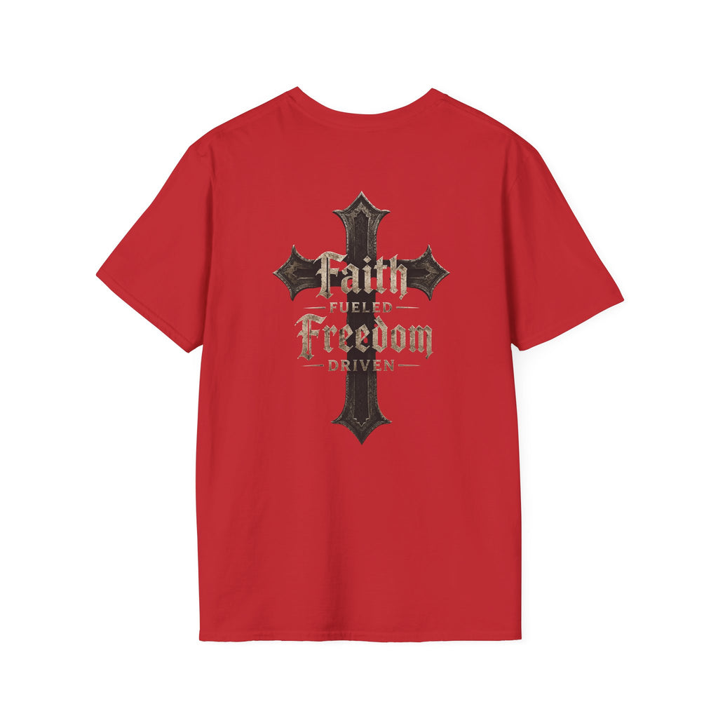 Bikerthreads HQ Faith Fueled Freedom Driven Tee
