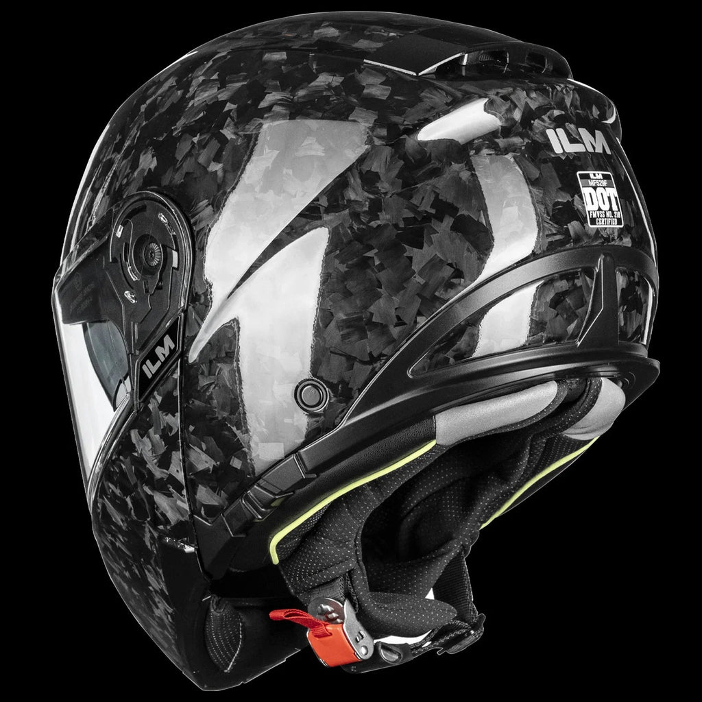 Carbon Fiber Modular Motorcycle Helmet