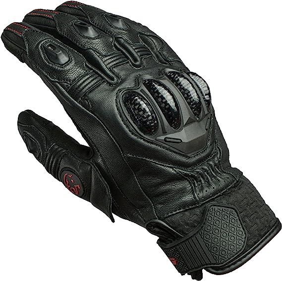 Gladiator Genuine Leather Motorcycle Gloves