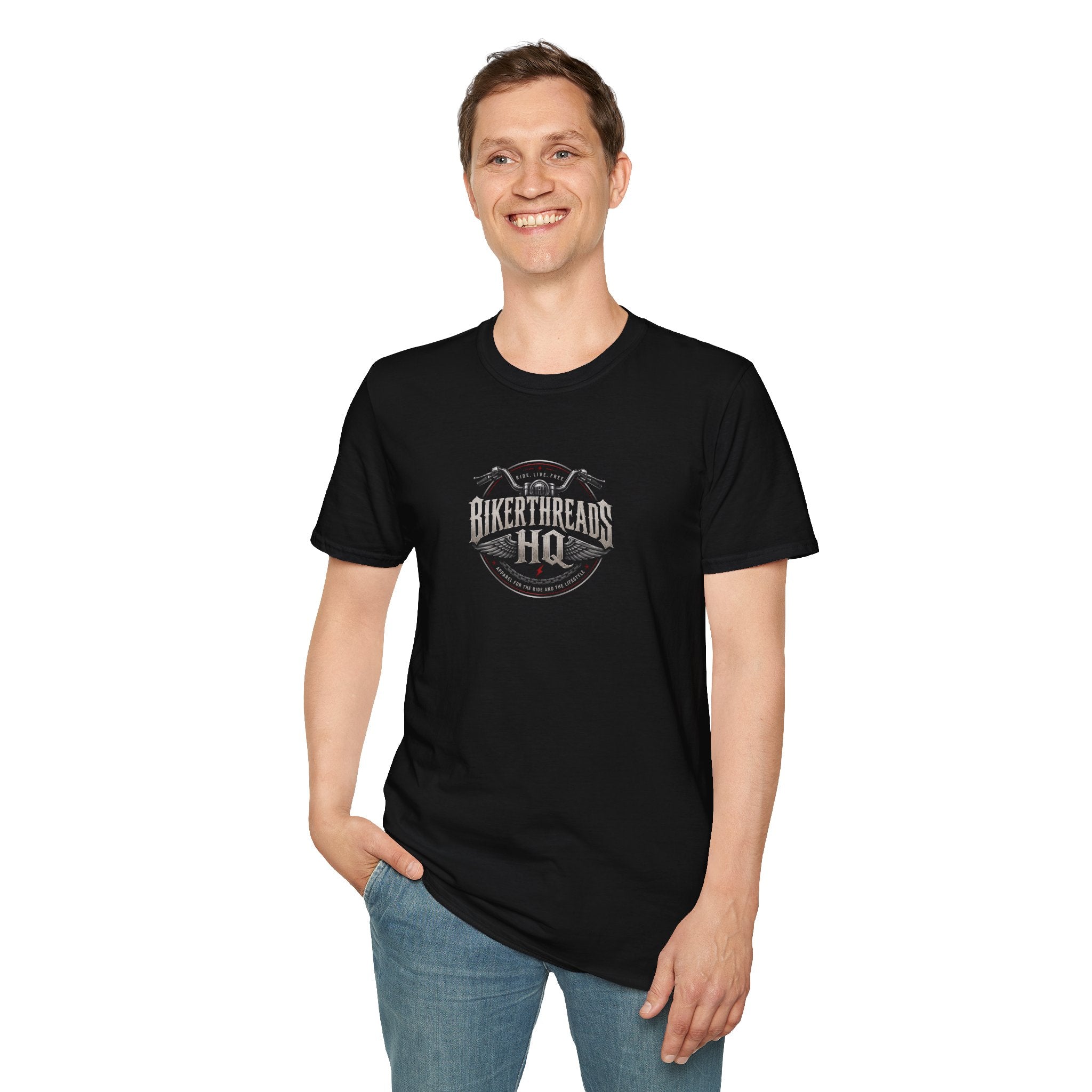 BikerThreads HQ Peace, Strength, Faith Tee