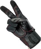 BILTWELL Borrego Gloves - Redline - XL 1506-0108-305