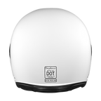 D.O.T. & ECE Daytona Retro Jet- Hi-Gloss White
