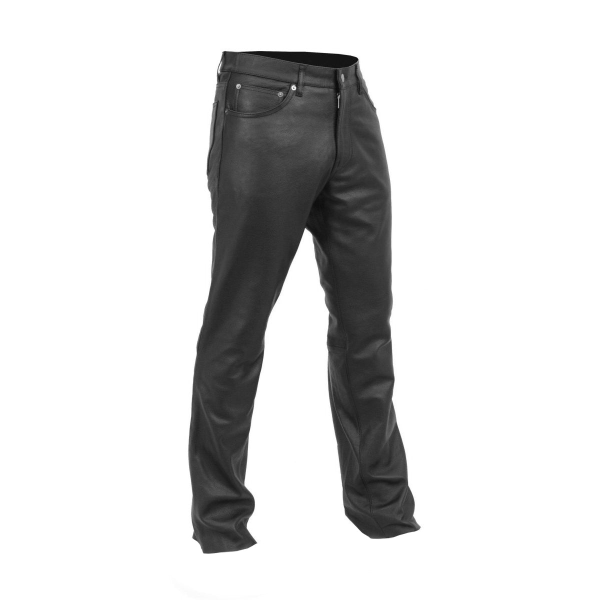 Commander Men's Leather Motorcycle Pants