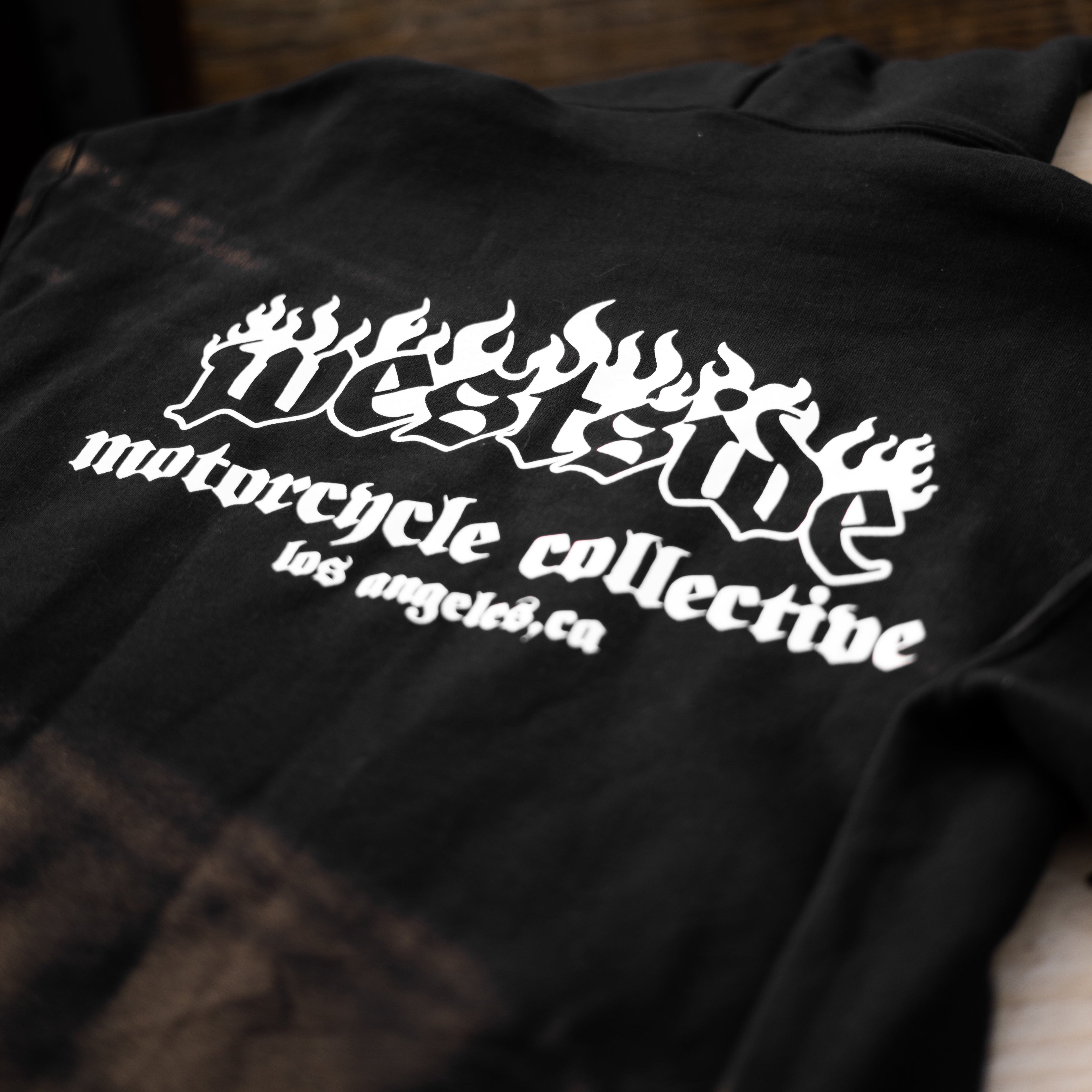 Westside Bold Motorcycle Graphic Hoodie