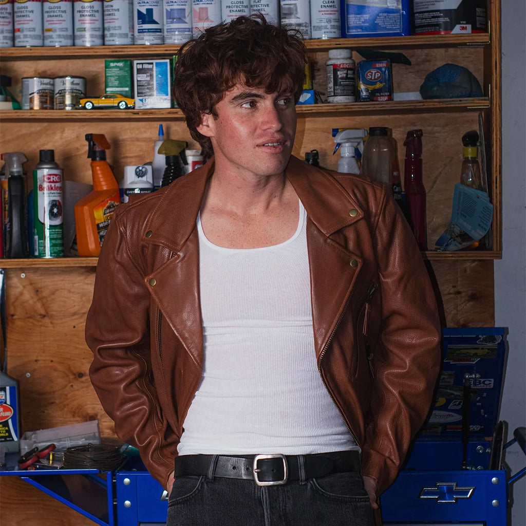 Fillmore Men's Motorcycle Leather Jacket