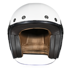 D.O.T. & ECE Daytona Retro Jet- Hi-Gloss White